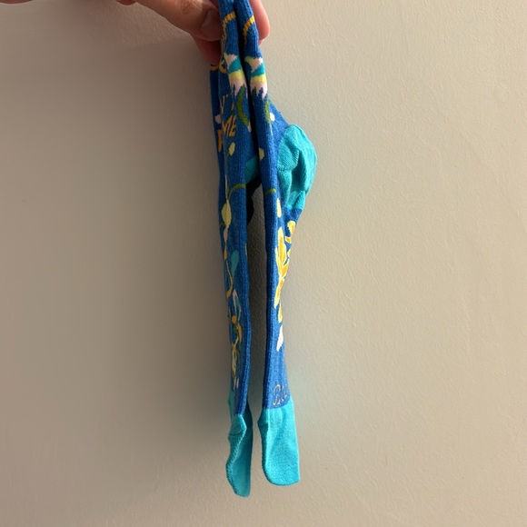 NWOT Blue Q “Don’t Push Me” floral ankle socks - Picture 7 of 8